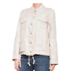 C&C California Linen Utility Jacket